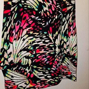 Worthington Skirt colorful stretchy size XL